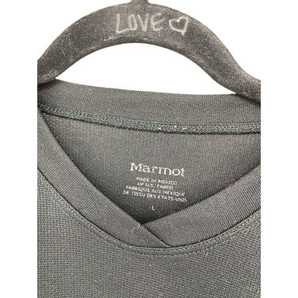 Marmot Base Layer Long Sleeve Top Mens Size Large Black - Picture 3 of 5